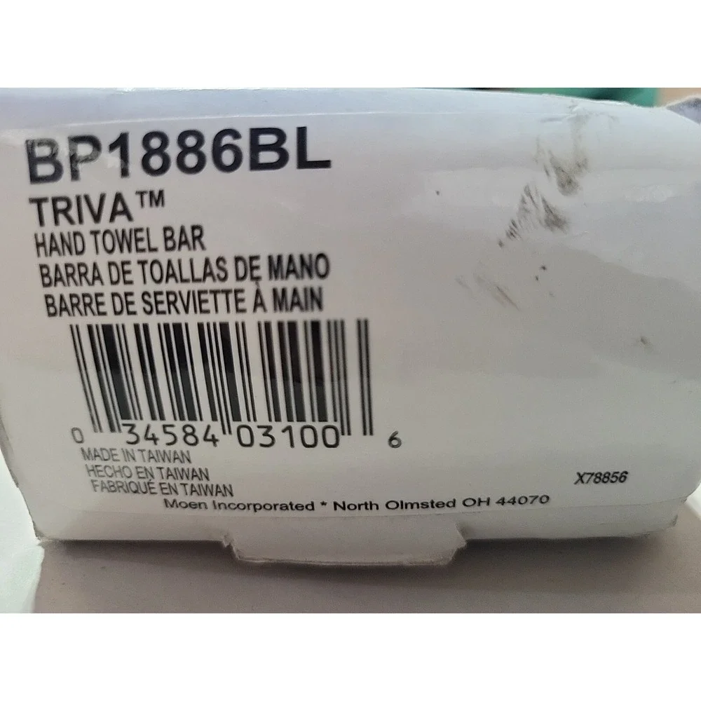 Moen BP1886BL Black Triva 9